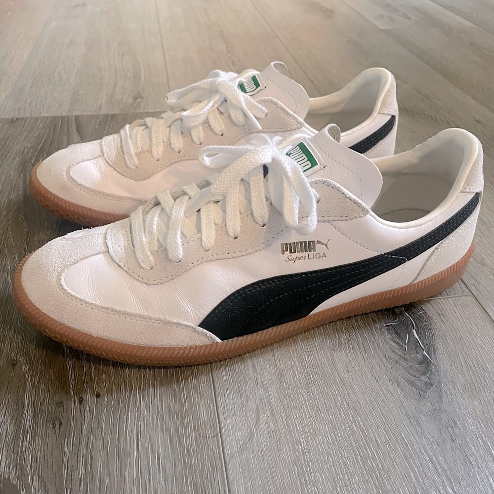 PUMA Super Liga OG Leather & Suede Sneaker